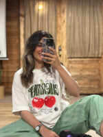 تیشرت پنبه طرح گیلاس 🍒✨ - Image 4